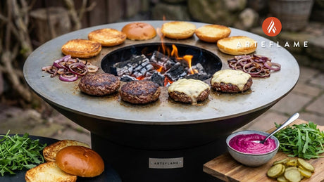 Authentic Finnish Elk Burger with Rustic Beetroot Mayo