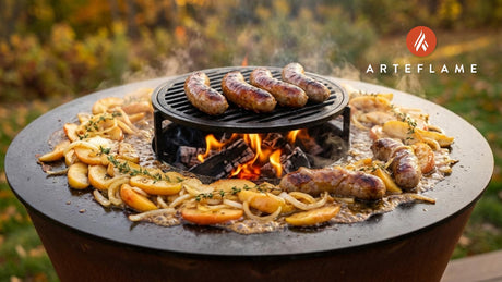 Harvest-Style Massachusetts Grilled Apple Cider Sausages