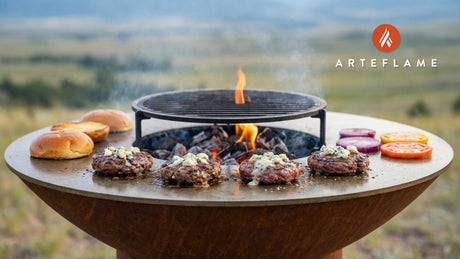 Grilled Montana Bison & Blue Cheese Burgers: A Rustic Gourmet Recipe
