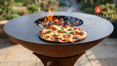 Ultimate Grilled Cheese Pizza on the Arteflame Grill