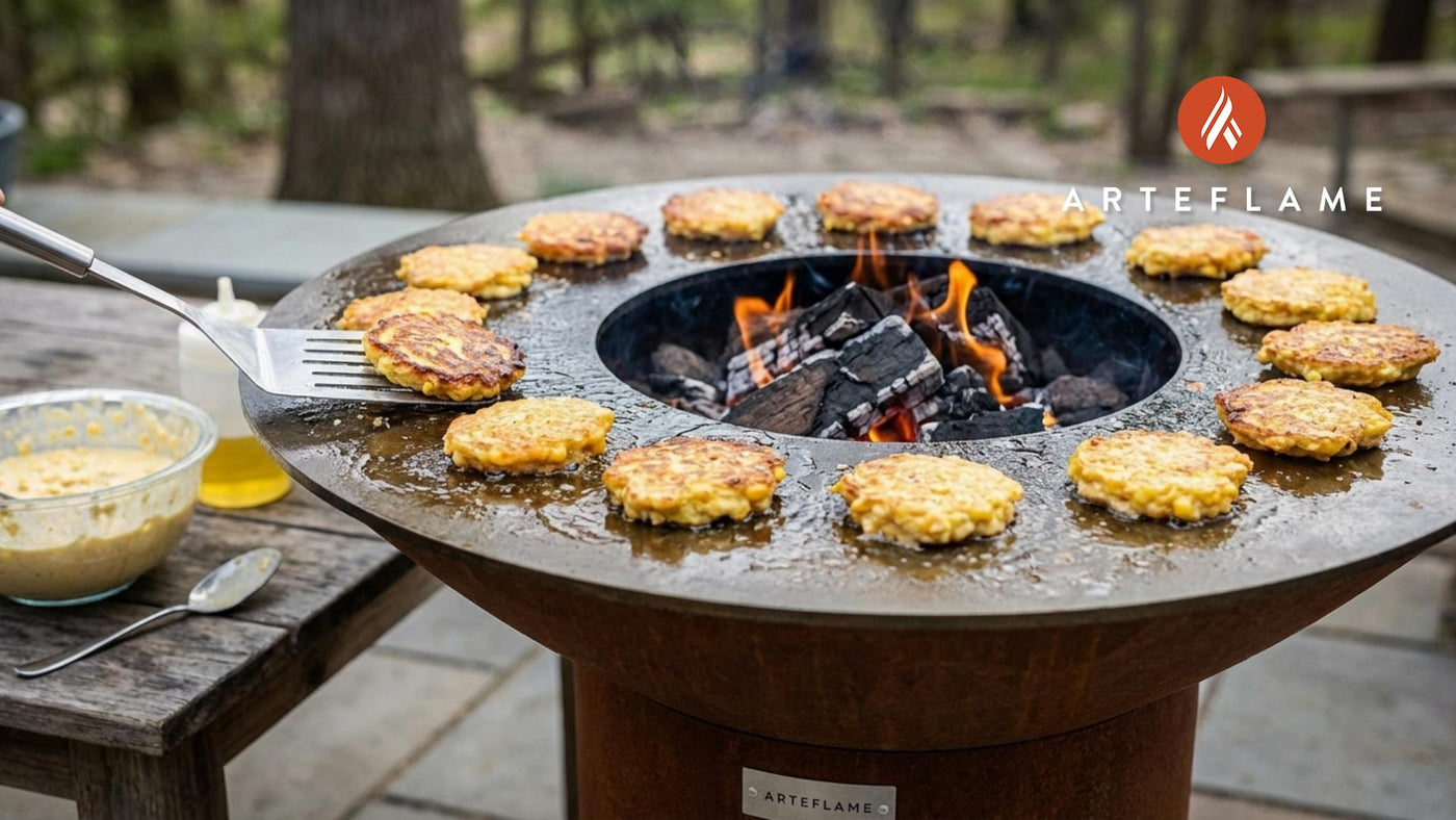 Golden Nebraska Corn Fritters: The Ultimate Arteflame Grill Recipe