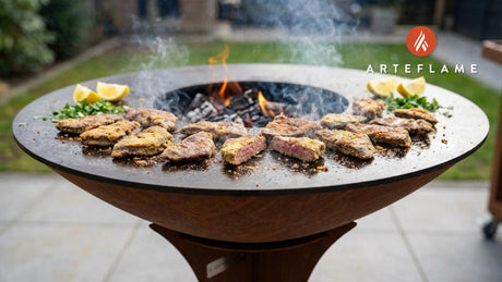 Authentic Albanian-Style Grilled Veal Liver Recipe for the Arteflame
