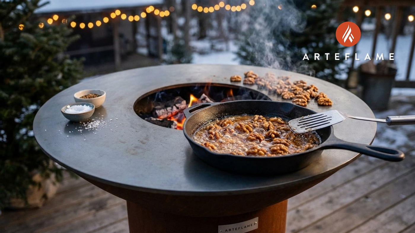 Smoky & Sweet: Authentic Norwegian Roasted Walnuts on the Arteflame Grill