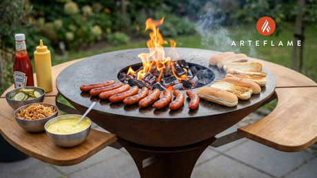 Authentic Danish Grilled Sausages (Rød Pølse) with Homemade Remoulade