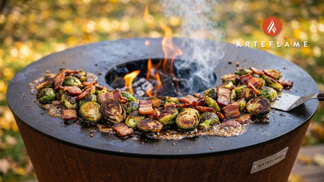 Tennessee Charred Brussels Sprouts with Bacon: An Arteflame Feast