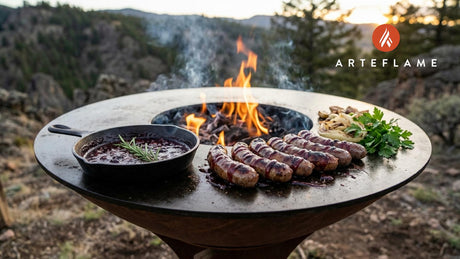 Smoky Wyoming Campfire Grilled Elk Sausage Recipe