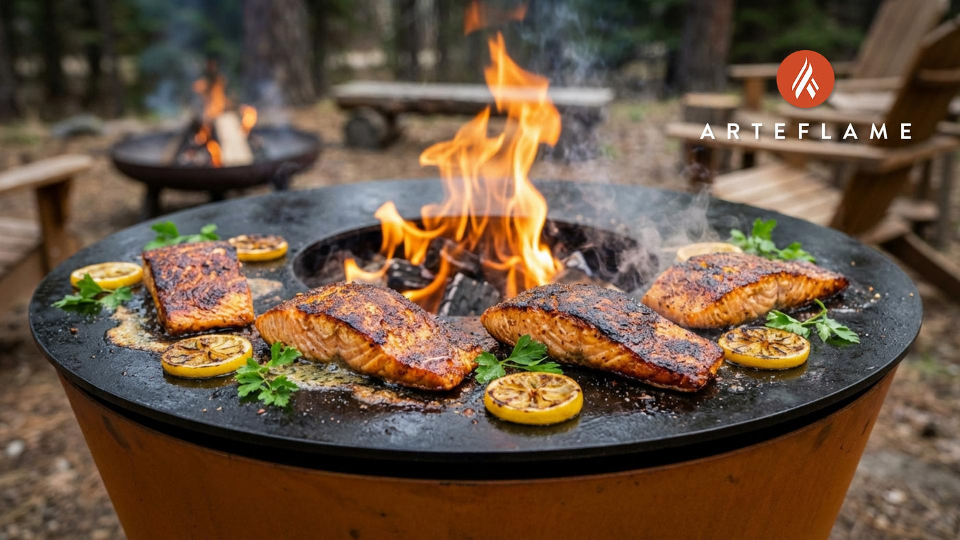 Wyoming-Style Grilled Western Salmon: A Smoky Arteflame Feast