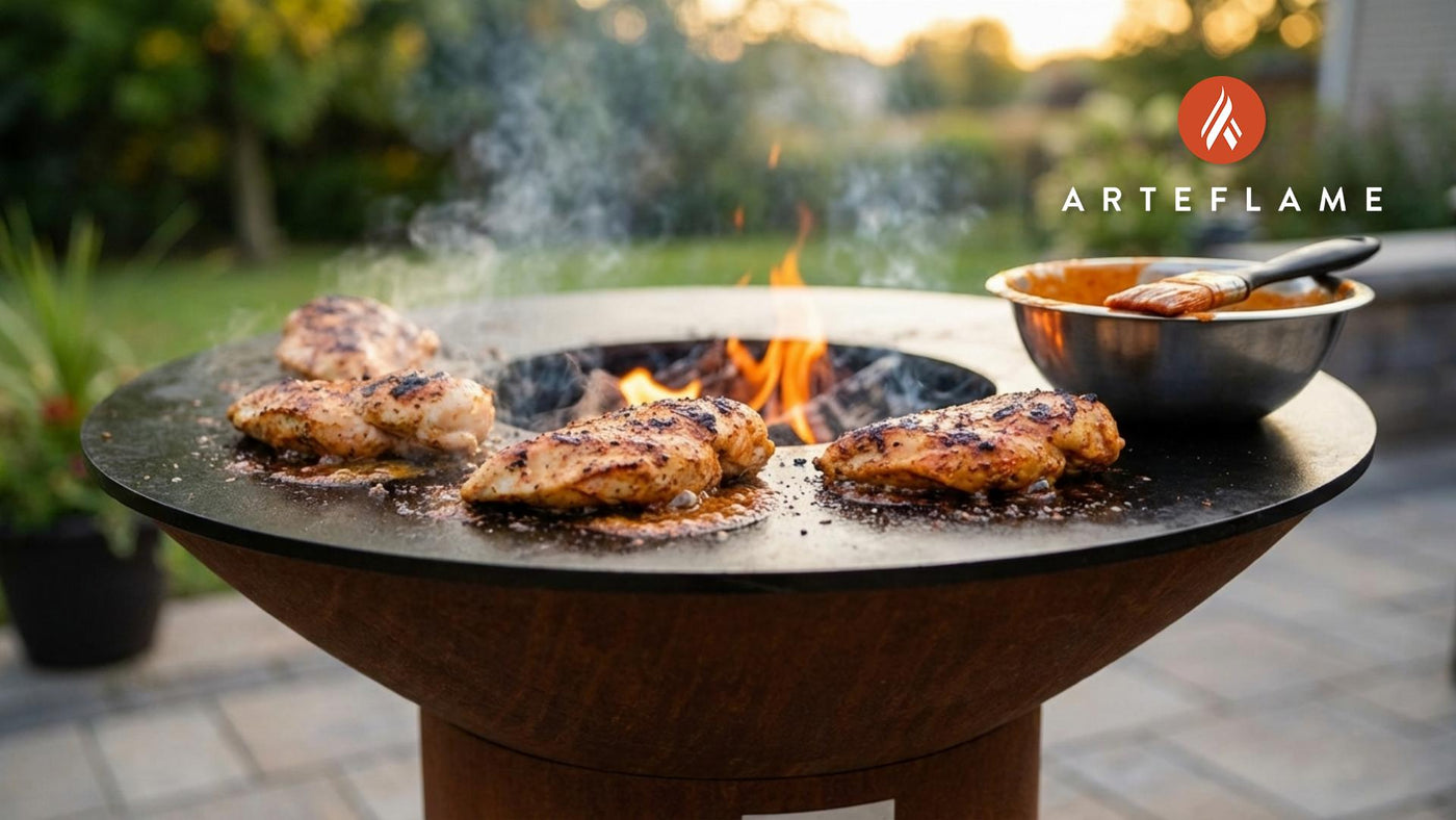 Buffalo Chicken Grilled to Perfection on the Arteflame Grill