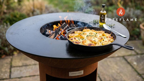 Grilled Gratin Dauphinois with Truffle on the Arteflame