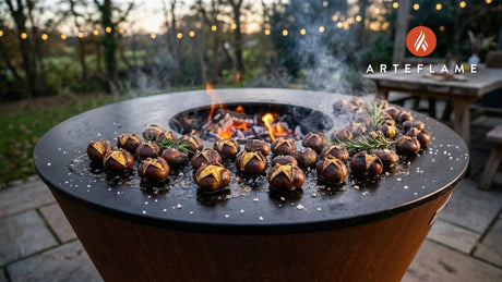 Fire Roasted Chestnuts with Welsh Sea Salt: The Ultimate Arteflame Holiday Appetizer