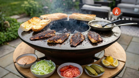Smoky Louisiana Grilled Catfish Po’ Boy with Homemade Remoulade