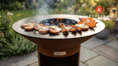 Smoky Grilled Idaho Sweet Potatoes with Whipped Maple Butter