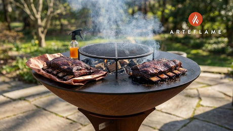 Authentic Michigan Barrel-Style Smoked Beef Ribs on the Arteflame Grill