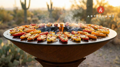 Arizona Desert Sunset Grilled Peppers: The Ultimate Cheesy Appetizer
