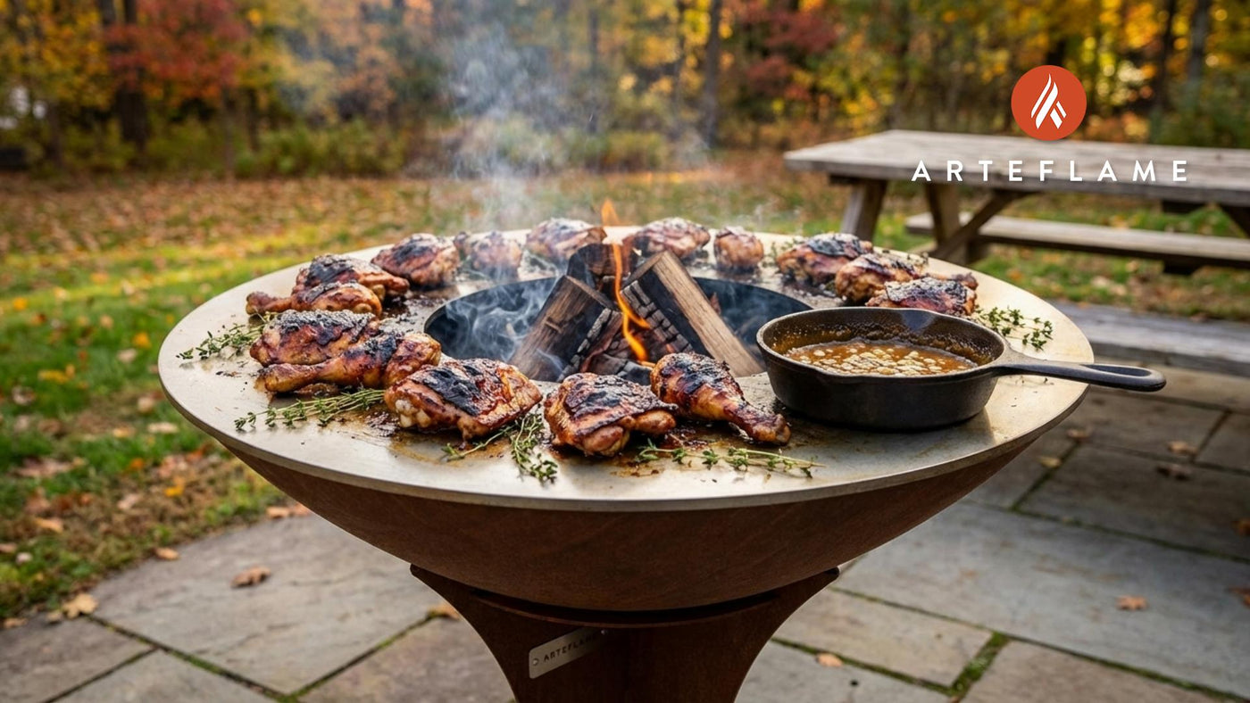 Massachusetts Apple Cider Glazed Grilled Chicken Recipe