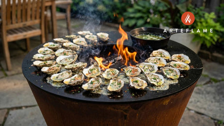 Smoky Hot Buttered Grilled Connecticut Oysters Recipe
