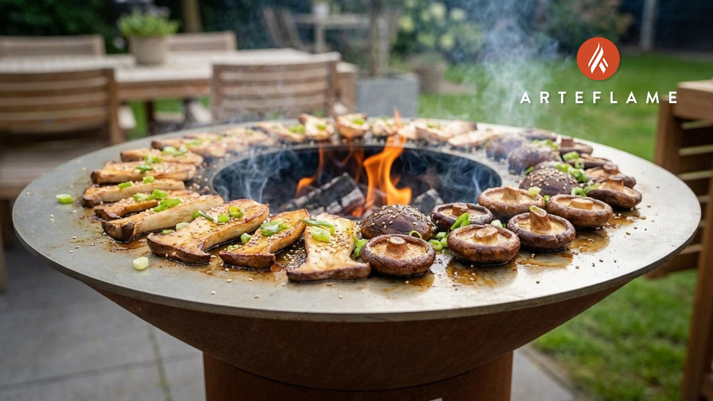 Smoky Korean Soy Marinated Grilled Mushrooms: The Ultimate Arteflame Recipe