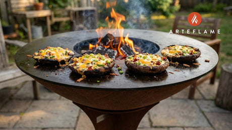Smoky Texas-Style Grilled Stuffed Portobello Mushrooms