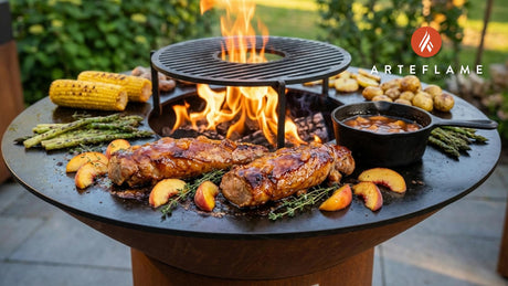 Arkansas-Style Grilled Peach Glazed Pork Tenderloin
