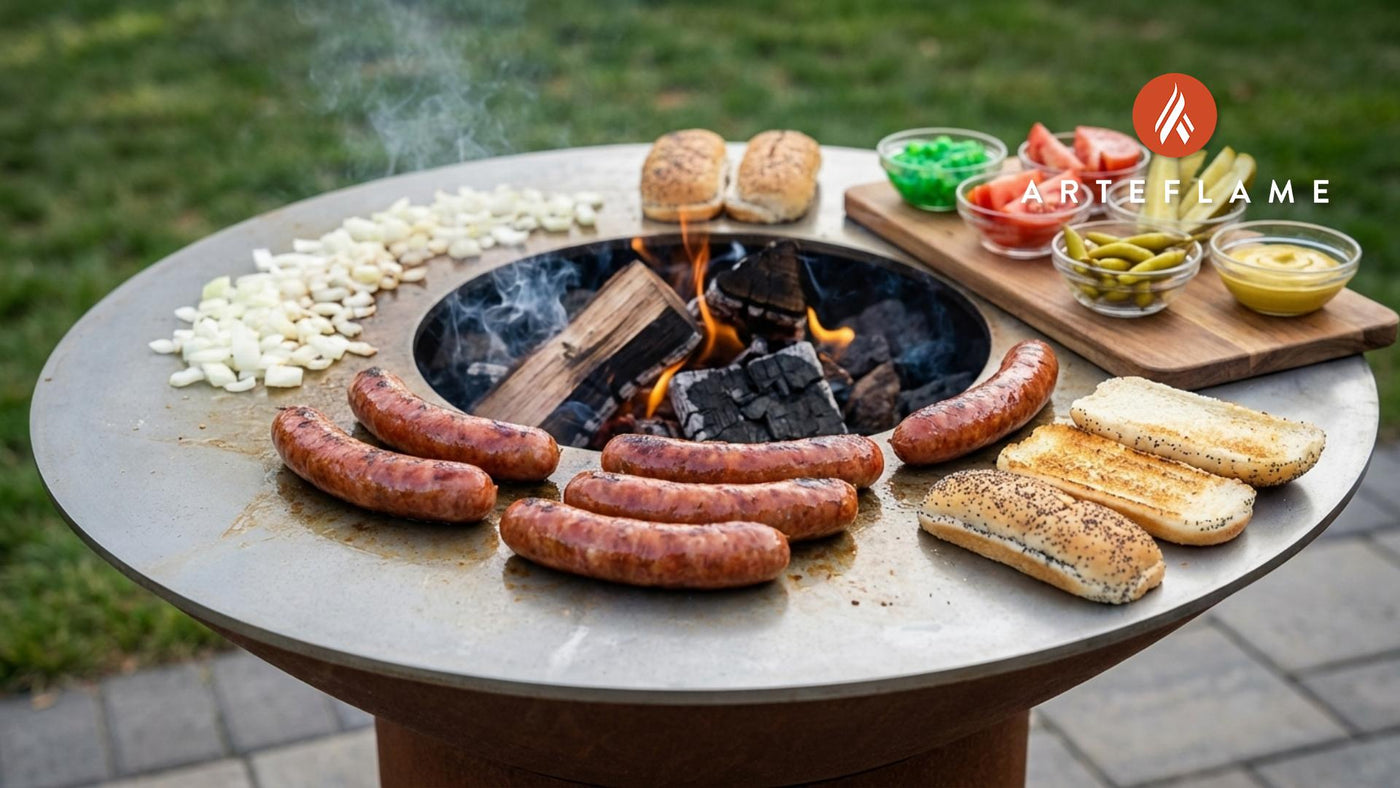 Grilled Chicago-Style Polish Sausage: The Ultimate Illinois Recipe
