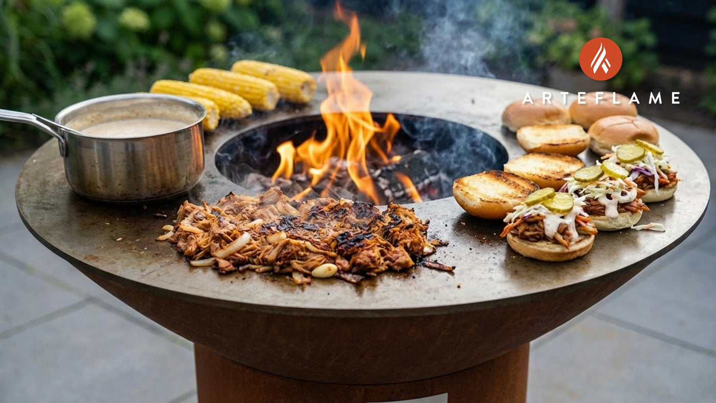 Smoky Alabama BBQ Jackfruit Sliders on the Arteflame Grill