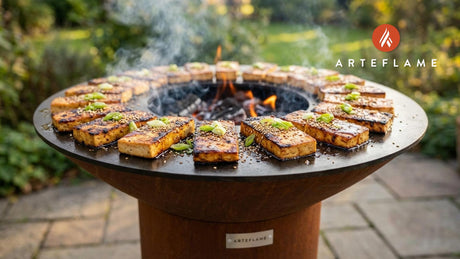 Grilled Tofu with Smoky Glaze on the Arteflame