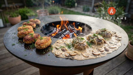 Authentic Grilled Polish Meatballs (Kotlety Mielone) on the Arteflame