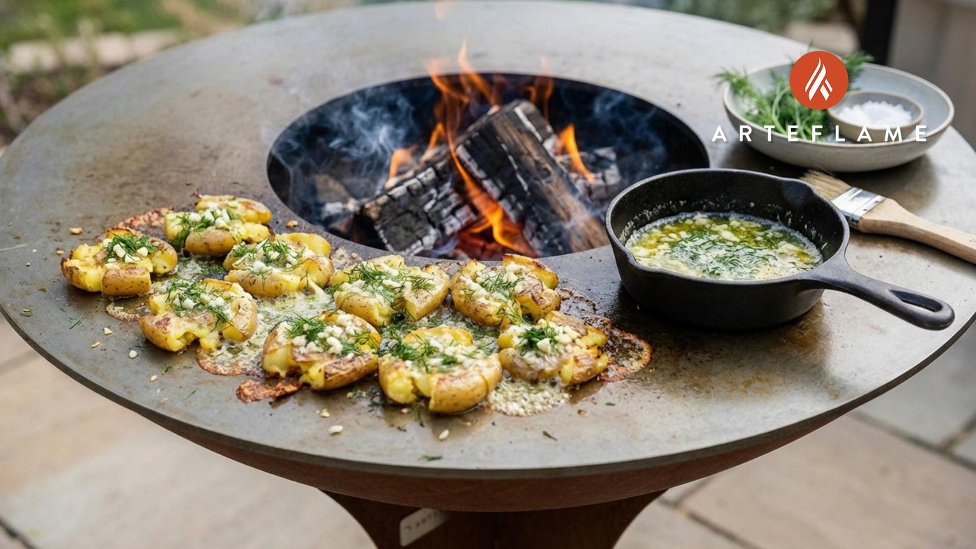 Swedish Smoked Butter Grilled Potatoes Recipe