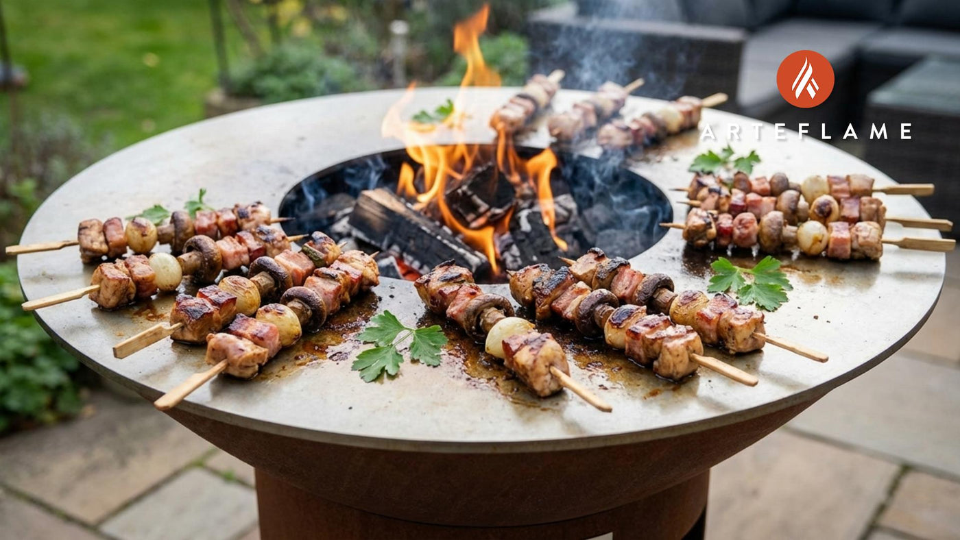 Smoky French Grilled Coq au Vin Skewers Recipe