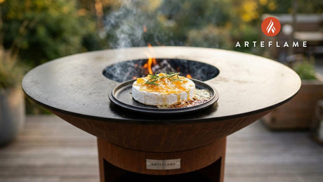 Grilled Brie with Honey and Orange Marmalade