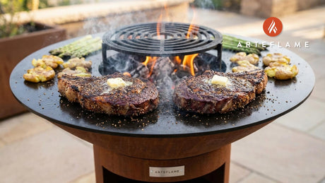 Authentic Canadian Montreal Style Steak on the Arteflame Grill