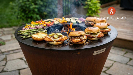 Crispy Iowa Pork Schnitzel Sandwich on the Arteflame Grill