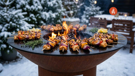 Danish Winter Chicken Skewers: The Ultimate Arteflame Comfort Food