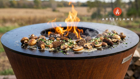 Smoky Grilled Iowa Mushrooms with Garlic Butter Recipe
