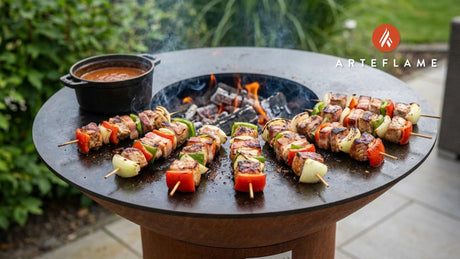 Authentic German Schaschlik: Bavarian Meat Skewers on the Arteflame Grill