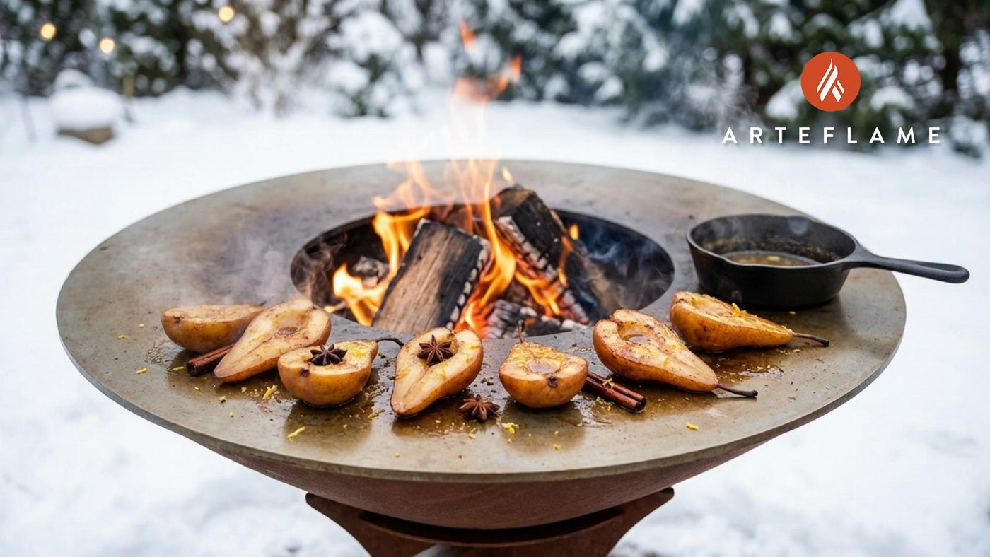 Grilled Danish Spiced Winter Pears: A Cozy Arteflame Dessert