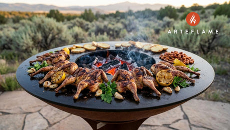 Nevada Basque-Style Grilled Quail Recipe for the Arteflame Grill