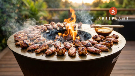 Smoky & Sweet: Grilled Chicken Wings with Kinder's Bourbon Peach Sauce