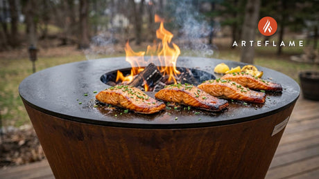 Minnesota Maple Glazed Salmon on the Arteflame Grill