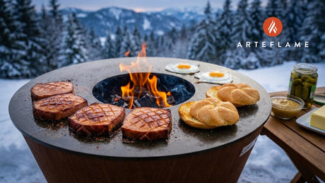 Authentic Austrian Winter Grilled Leberkäse Recipe