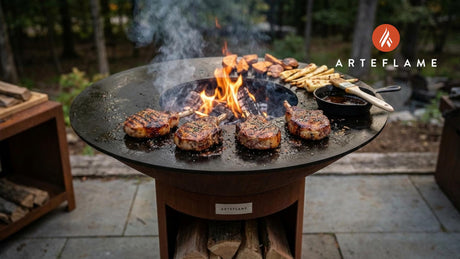 New Hampshire Grilled Wild Boar Chops with Maple Glaze