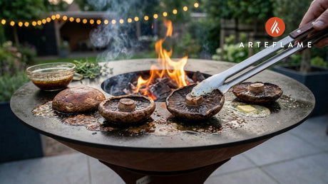 Chelsea Market Style Grilled Portobello Mushrooms on the Arteflame