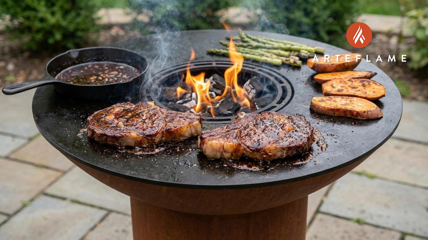 Grilled Georgia Bourbon Marinated Ribeye Steak Recipe