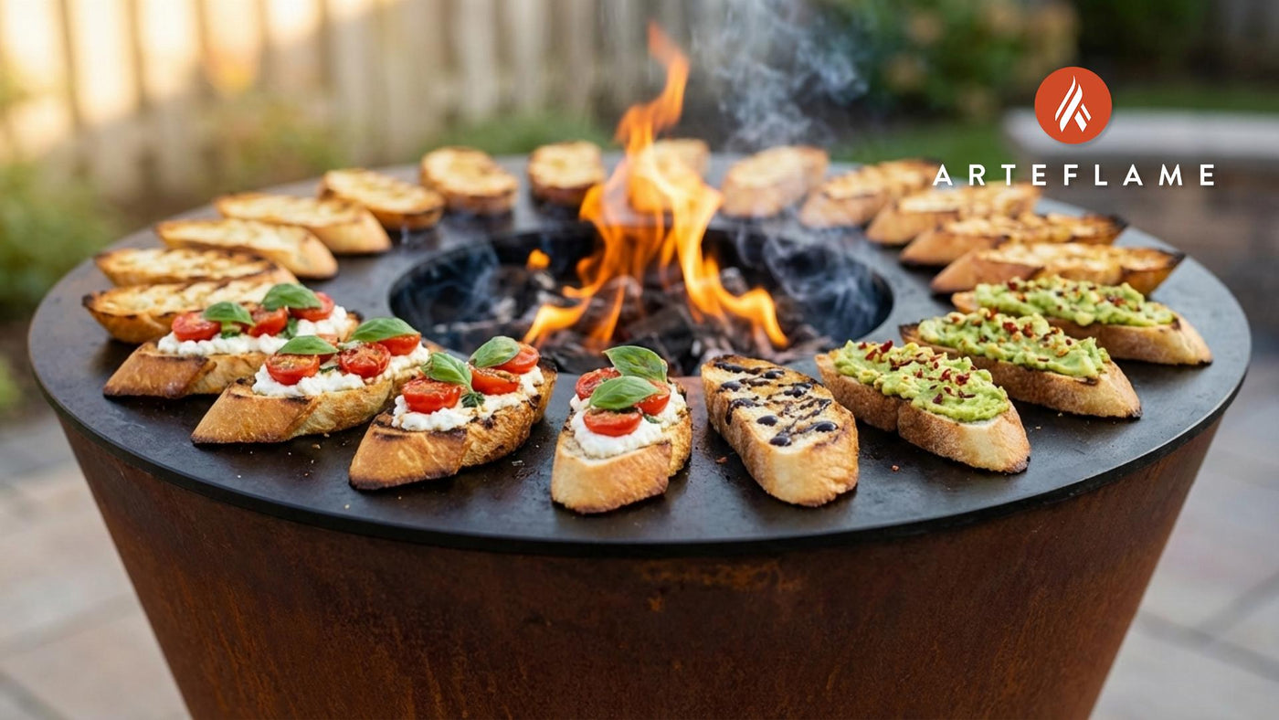 Perfect Grilled Crostini on the Arteflame Grill