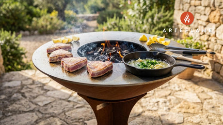 Portuguese Grilled Tuna Steak with Garlic Butter