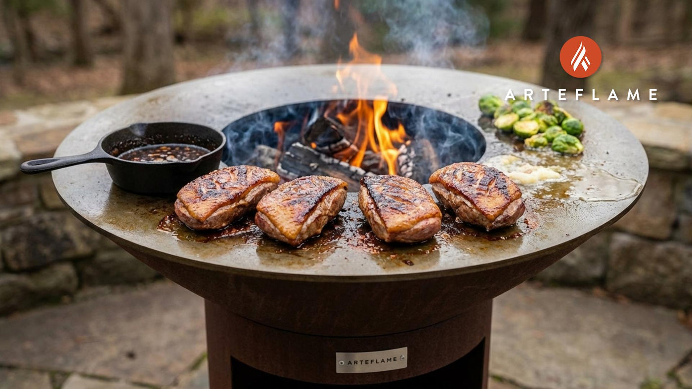 New Hampshire Smoked Maple Glazed Duck: An Arteflame Original