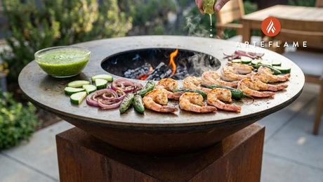 Smoky Mexican Grilled Aguachile Shrimp Recipe