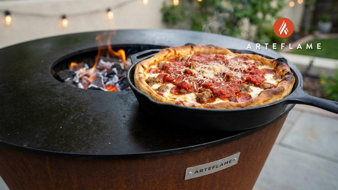 Authentic Grilled Deep Dish Pizza: The Ultimate Illinois Skillet Recipe