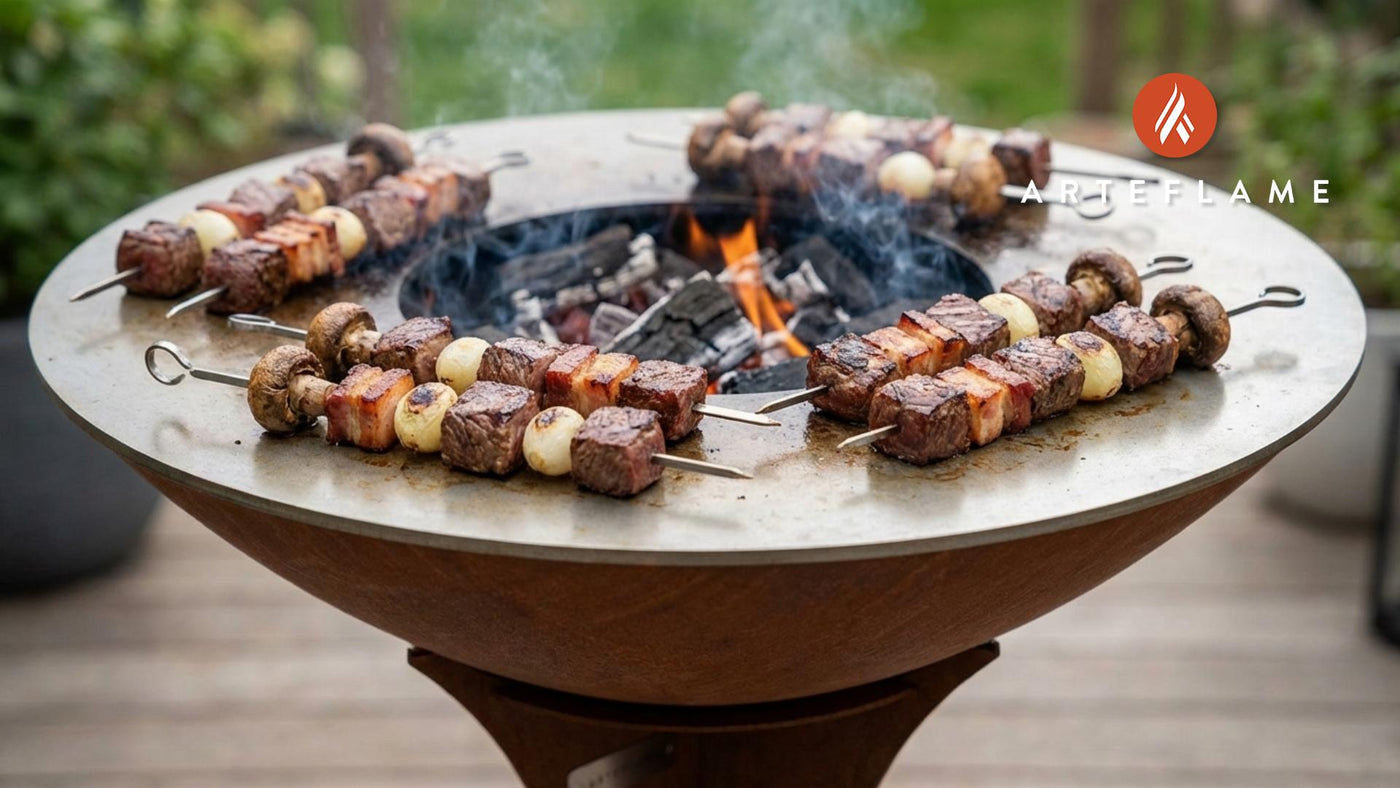 Grilled French Burgundy Beef Skewers: The Ultimate Red Wine Marinade