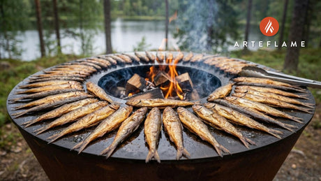 Smoked Alaska Hooligan (Candlefish) Recipe for the Arteflame Grill